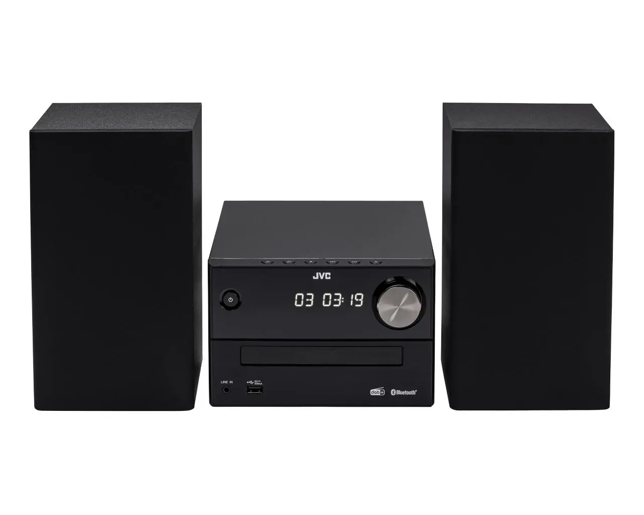 Wieża JVC UX-C25DAB 14W Bluetooth Radio FM, DAB+ Czarny