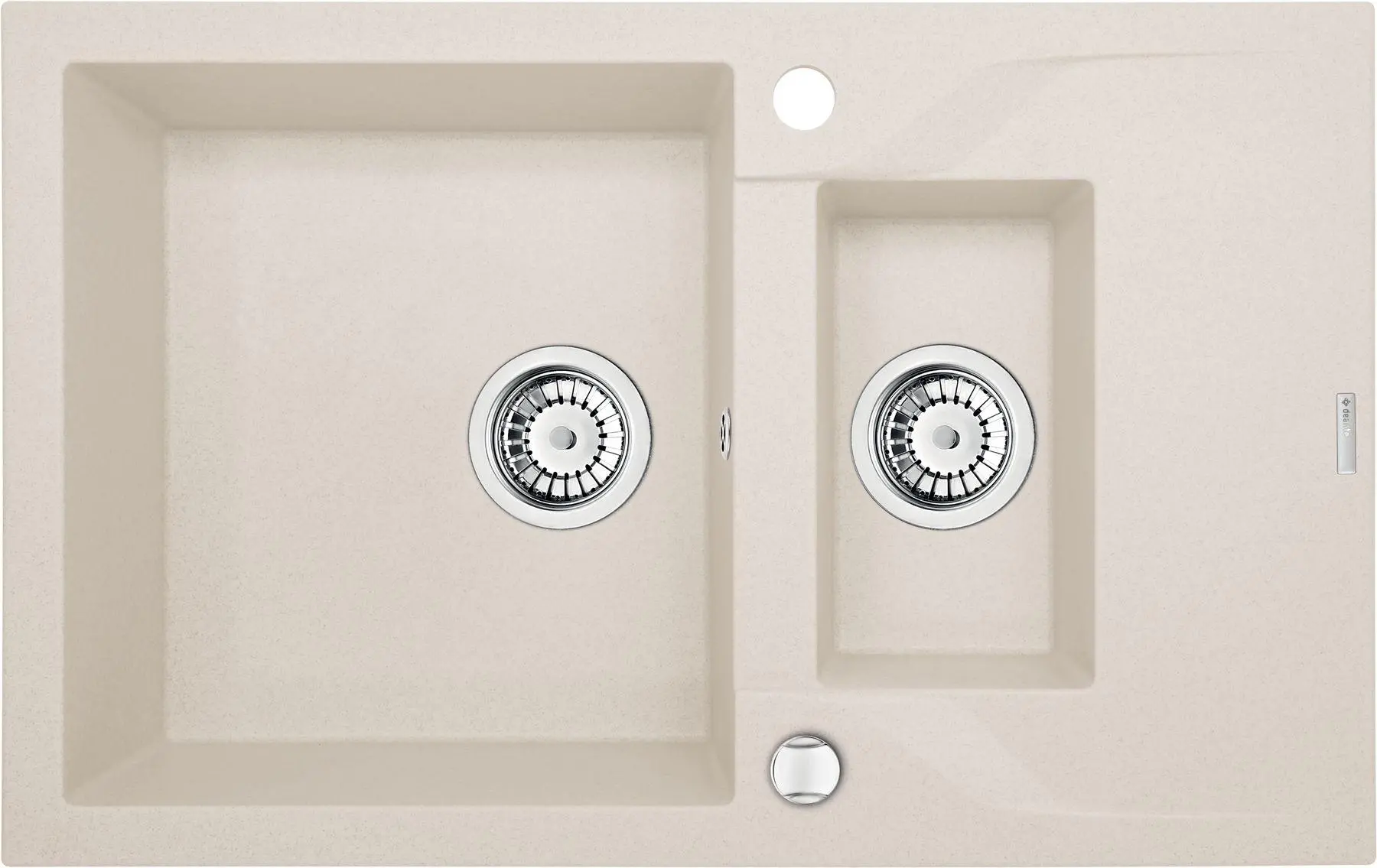 Zlewozmywak Deante Andante ZQN 5513 Granitowy Beżowy