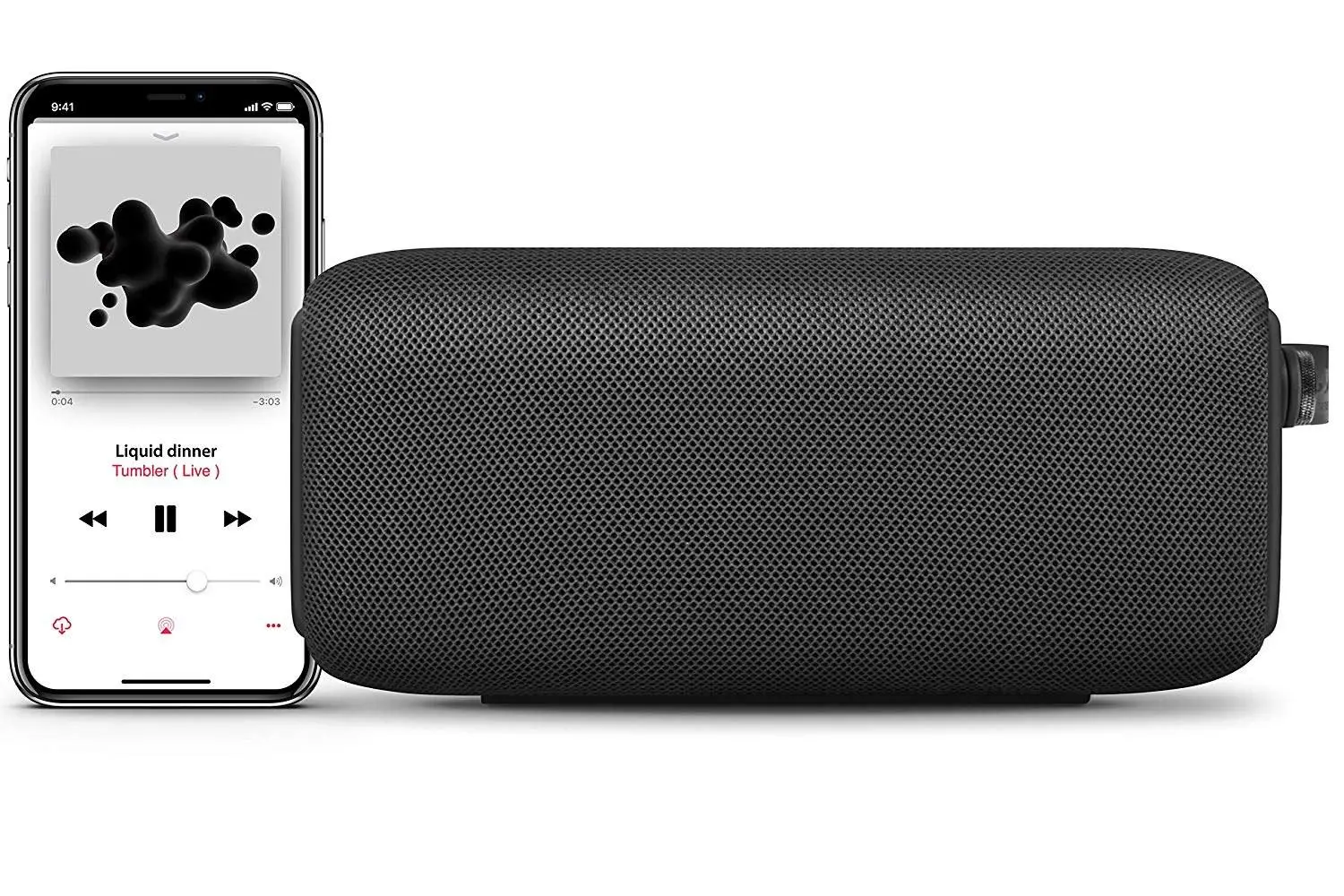 Głośnik Bluetooth Fresh 'n Rebel Rockbox Bold M 24W Storm Grey