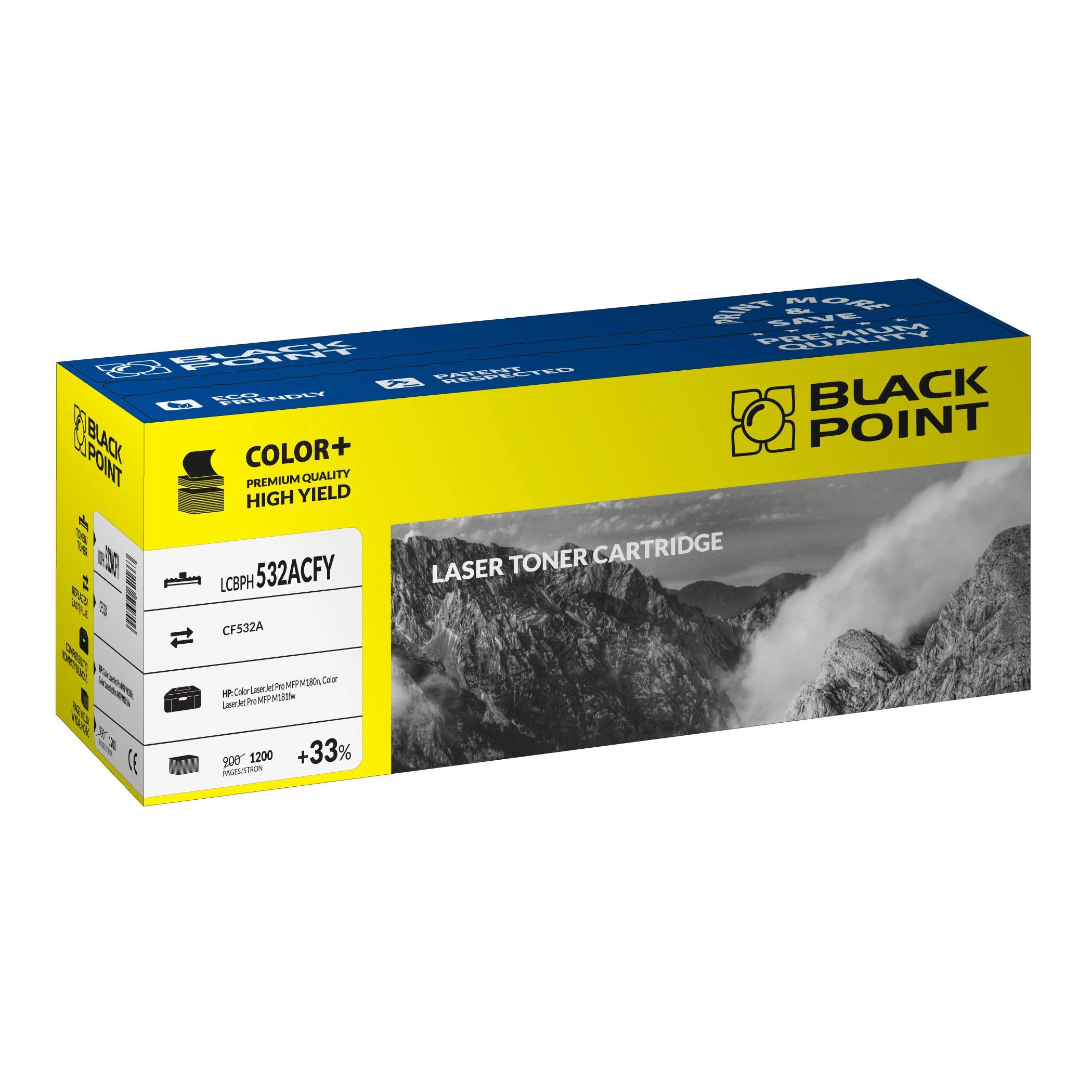 Toner Black Point LCBPH532ACFY (zamiennik CF532A) Żółty