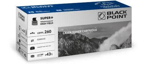 Toner Black Point LBPPL260 (zamiennik E260A11E) Czarny
