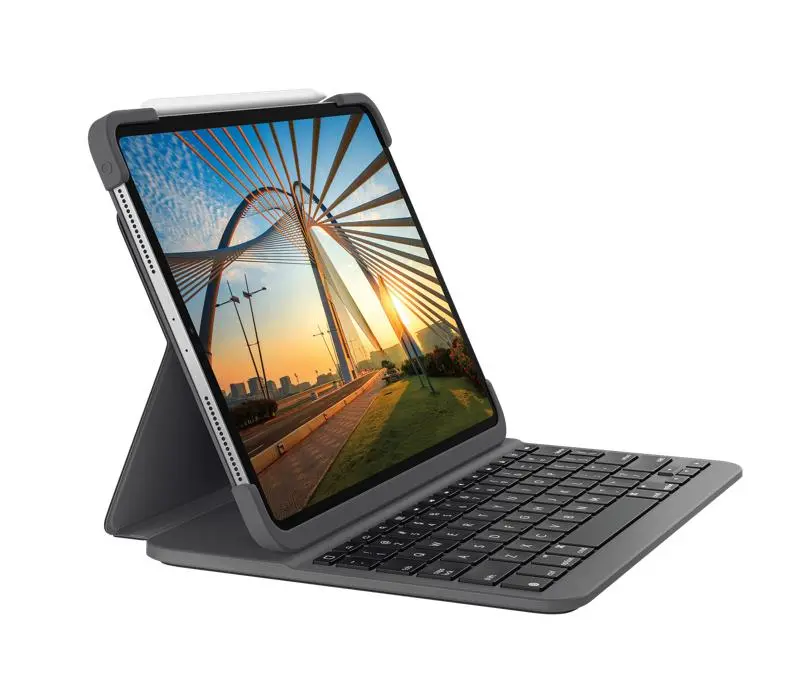Etui na tablet Logitech Slim Folio Pro iPad Pro 12,9 (3. i 4.gen.) Grafitowy