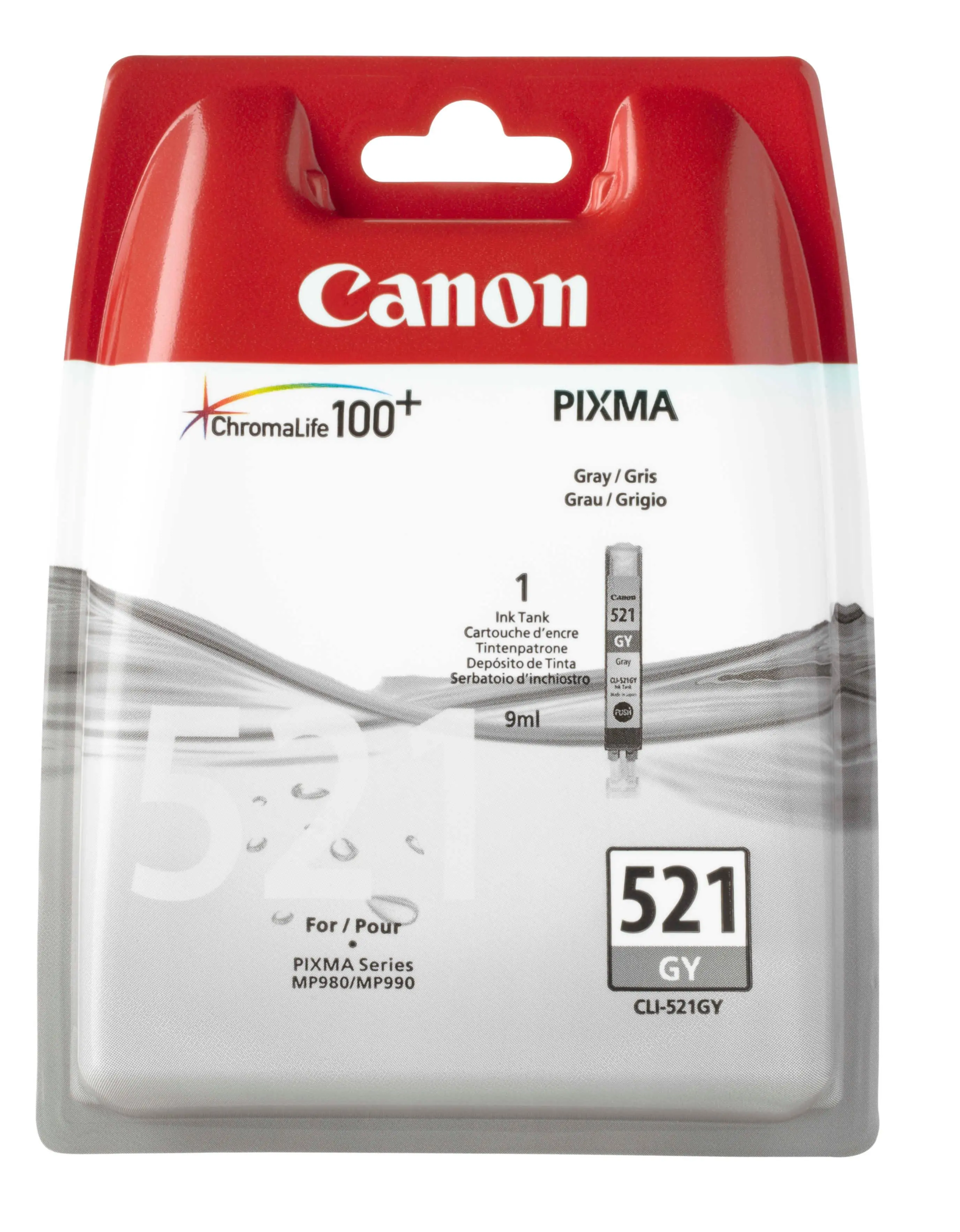 Tusz Canon CLI-521GY Szary 9 ml