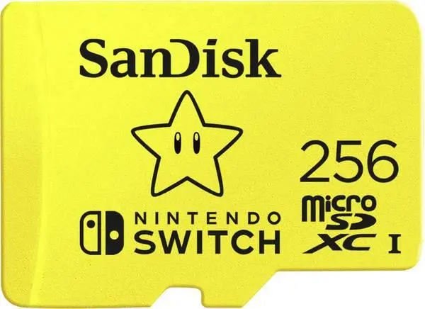 Karta pamięci SanDisk Nintendo microSDXC 256GB 100/90 MB/s V30 U3