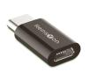 Powerbank Reinston 10000mAh EPB019 (czarny) + adapter EAD09 microUSB na USB typ C
