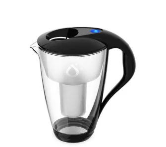 Dzbanek filtrujący Dafi Crystal Classic LED 2l 3 wkłady Czarny
