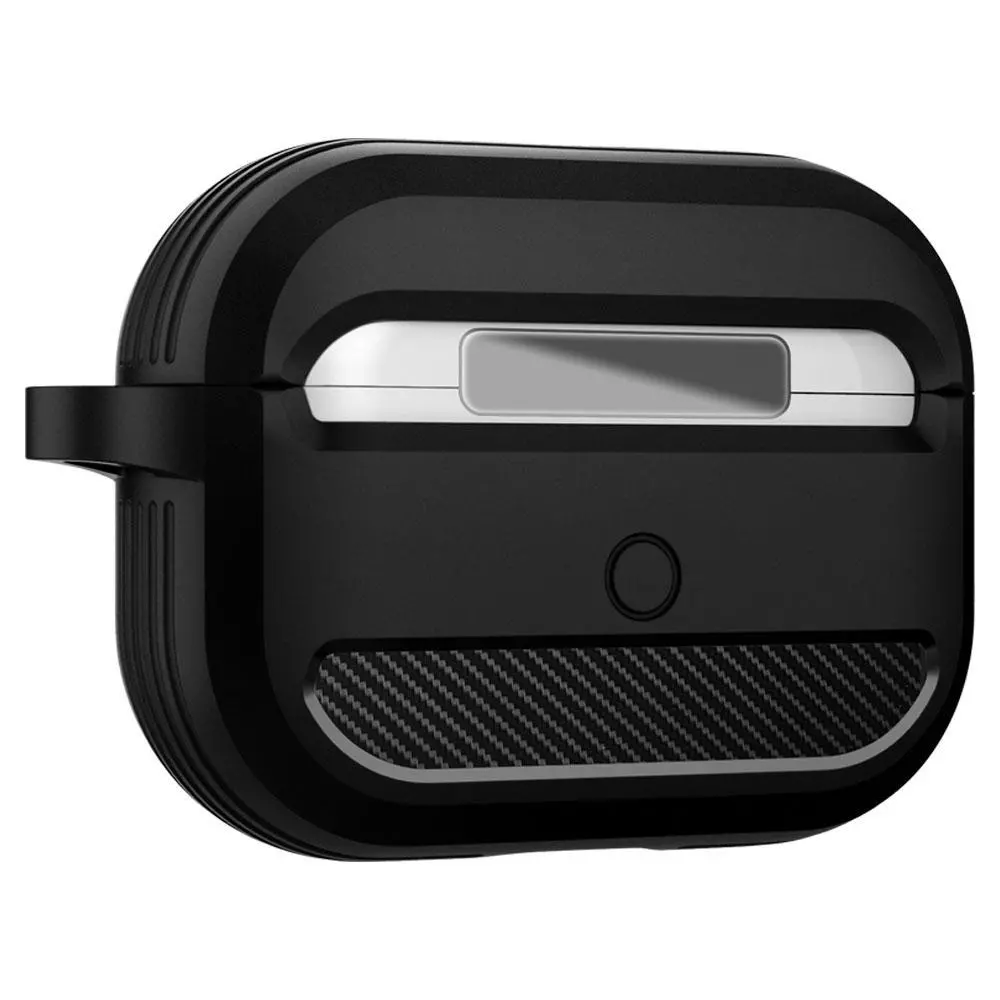 Etui na słuchawki Spigen AirPods Pro Case Rugged Armor ASD00540 Czarny
