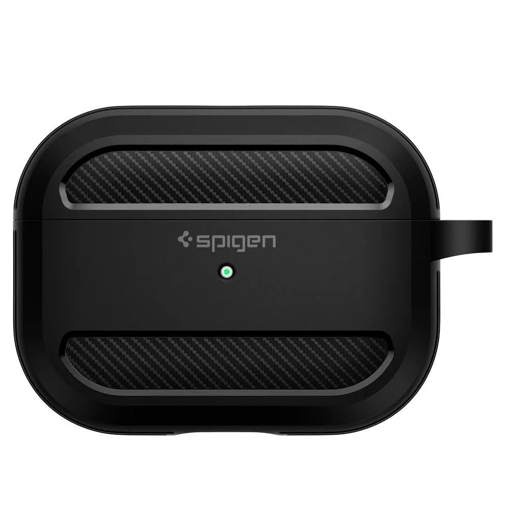 Etui na słuchawki Spigen AirPods Pro Case Rugged Armor ASD00540 Czarny