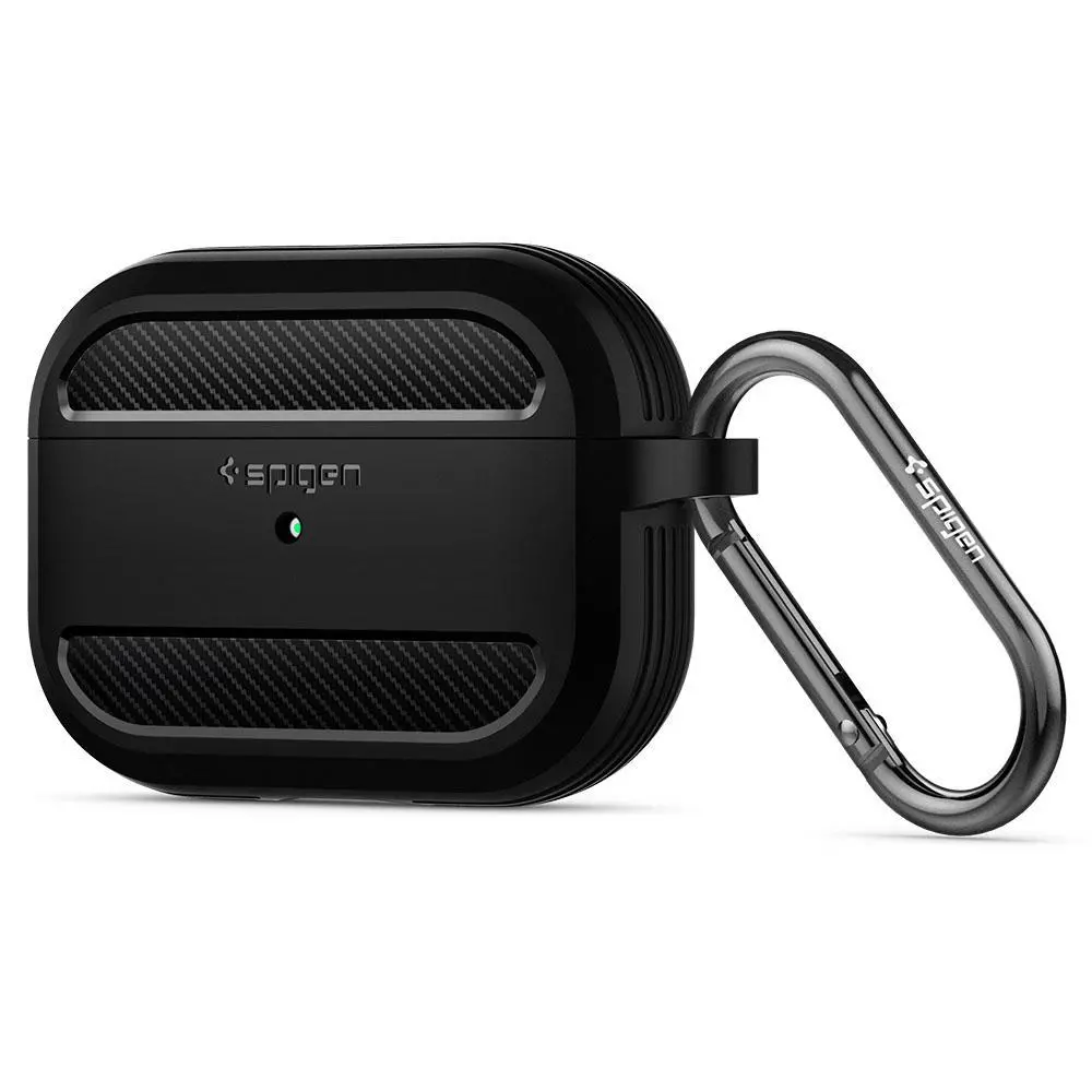 Etui na słuchawki Spigen AirPods Pro Case Rugged Armor ASD00540 Czarny