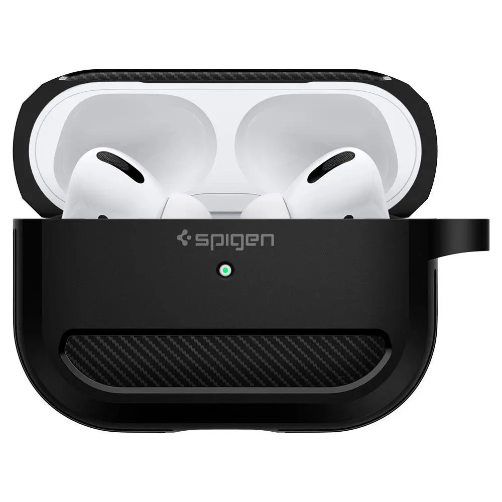 Etui na słuchawki Spigen AirPods Pro Case Rugged Armor ASD00540 Czarny