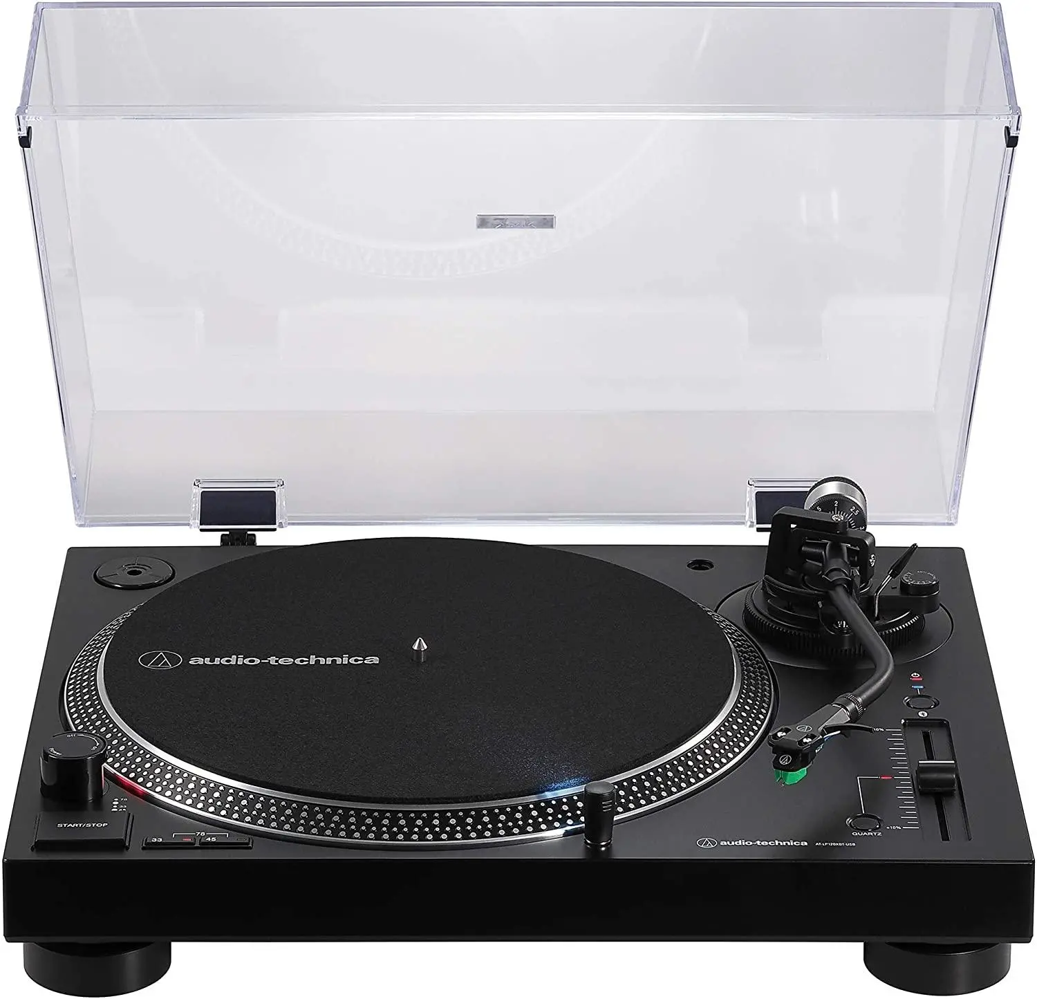 Gramofon Audio-Technica AT-LP120XBT-USB Manualny Napęd bezpośredni Przedwzmacniacz Bluetooth Czarny