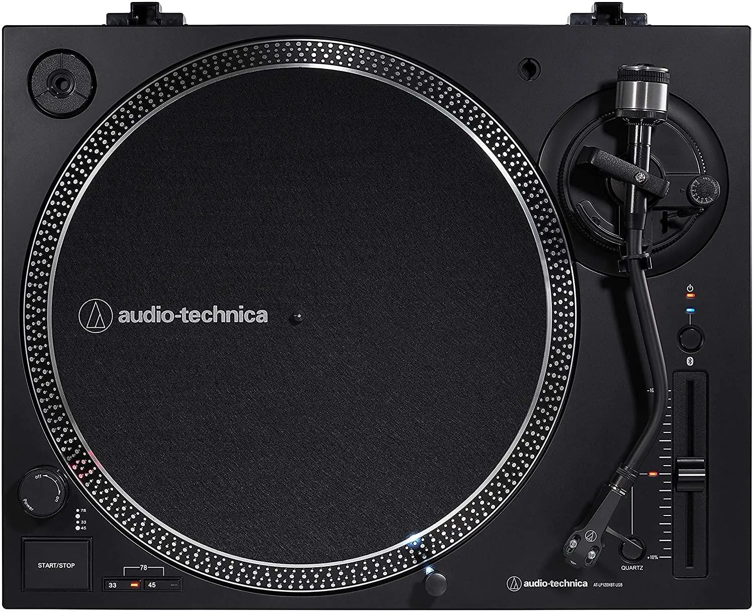 Gramofon Audio-Technica AT-LP120XBT-USB Manualny Napęd bezpośredni Przedwzmacniacz Bluetooth Czarny
