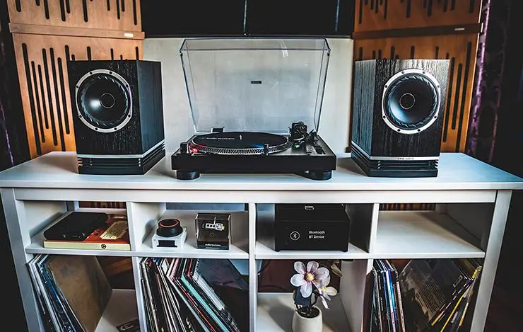 Gramofon Audio-Technica AT-LP120XBT-USB Manualny Napęd bezpośredni Przedwzmacniacz Bluetooth Czarny
