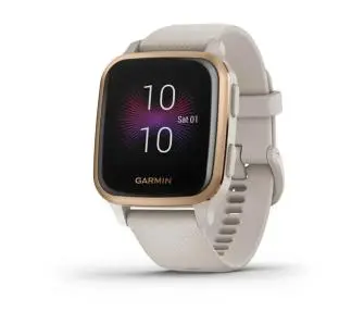 Smartwatch Garmin Venu Sq Music GPS Szaro-złoty