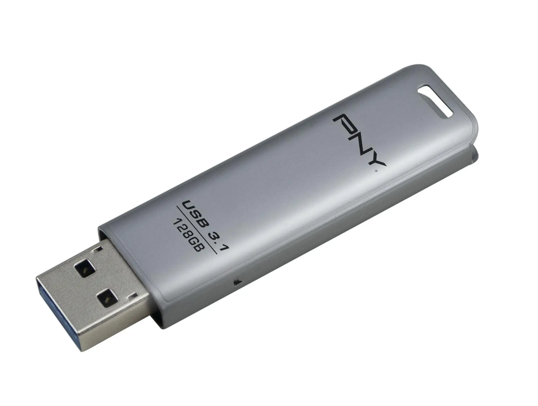 PenDrive PNY Elite Steel 128GB USB 3.1 Srebrny