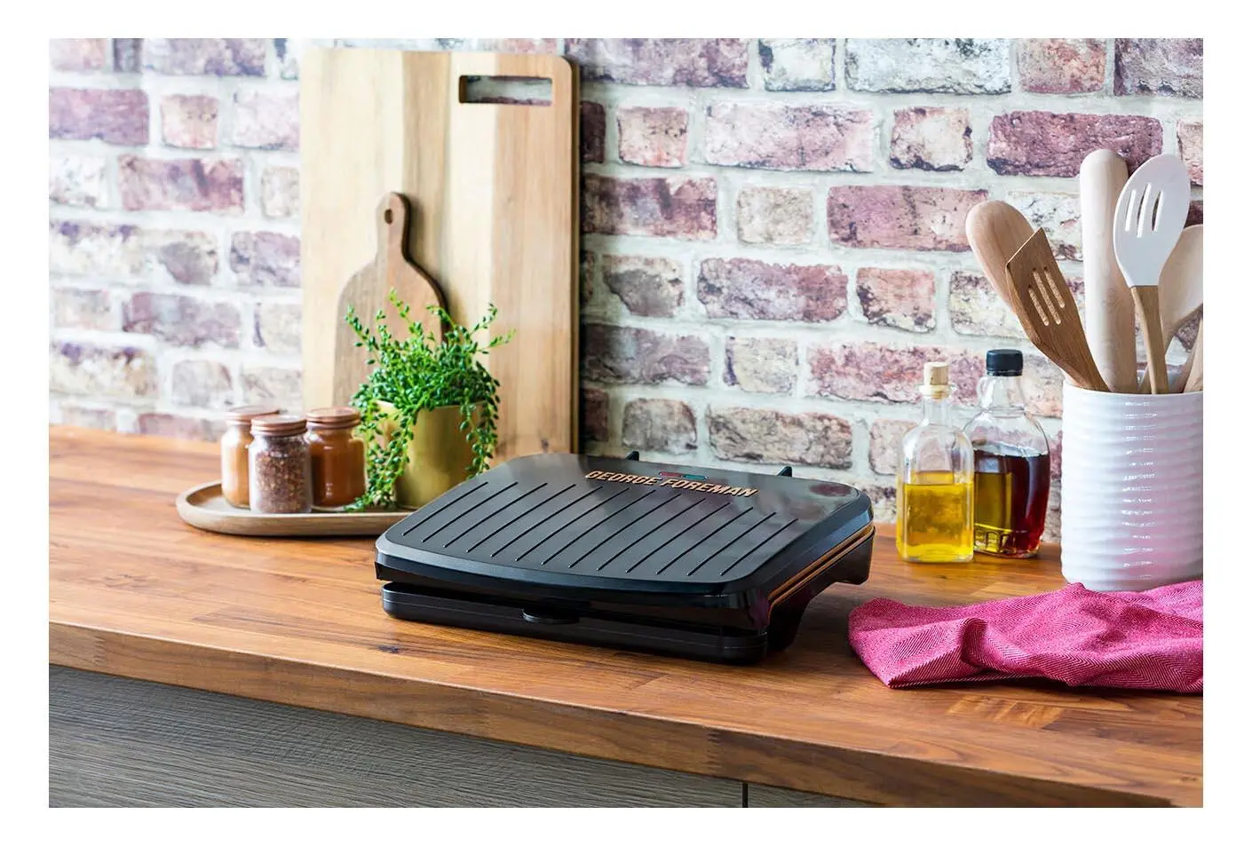 Grill elektryczny George Foreman Fit 25811-56 938cm2
