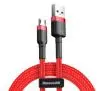 Kabel Baseus Micro USB Cafule 2,4A 1m Czerwony