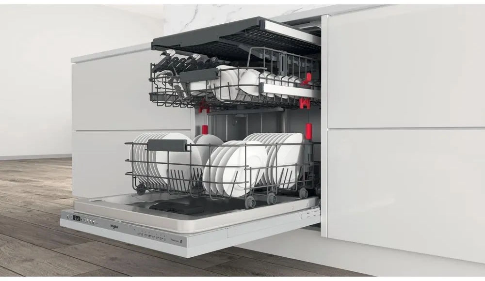 Zmywarka Whirlpool WI 7020 PEF 59,8cm Automatyczne otwieranie drzwi Szuflada na sztućce