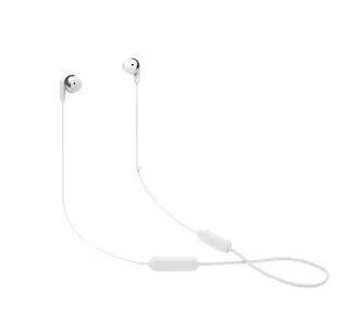 Słuchawki bezprzewodowe JBL TUNE 215BT Douszne Bluetooth 5.0 Biały