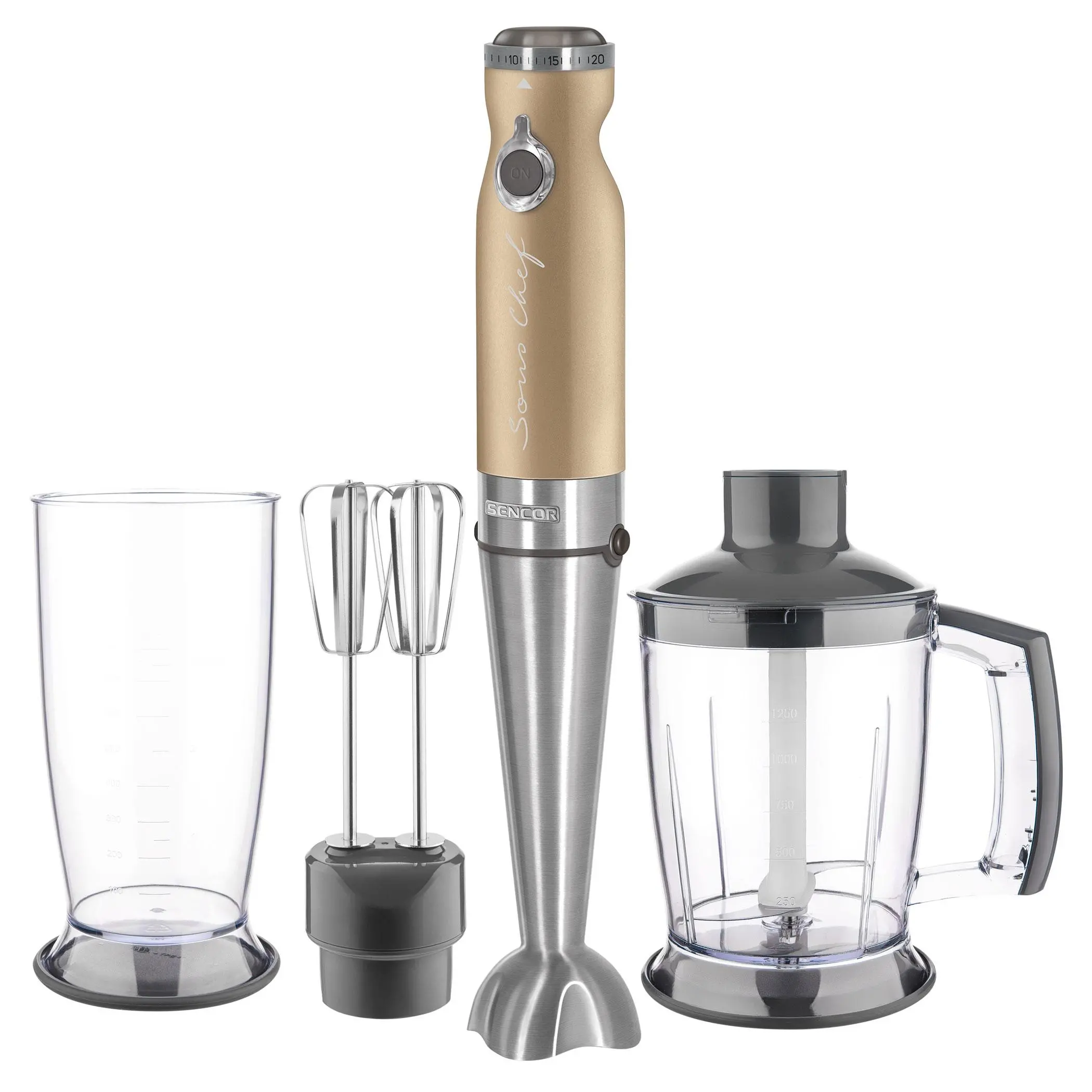 Blender Sencor SHB 5607CH-EUE3 4w1 1200W Rozdrabniacz Końcówka do ubijania