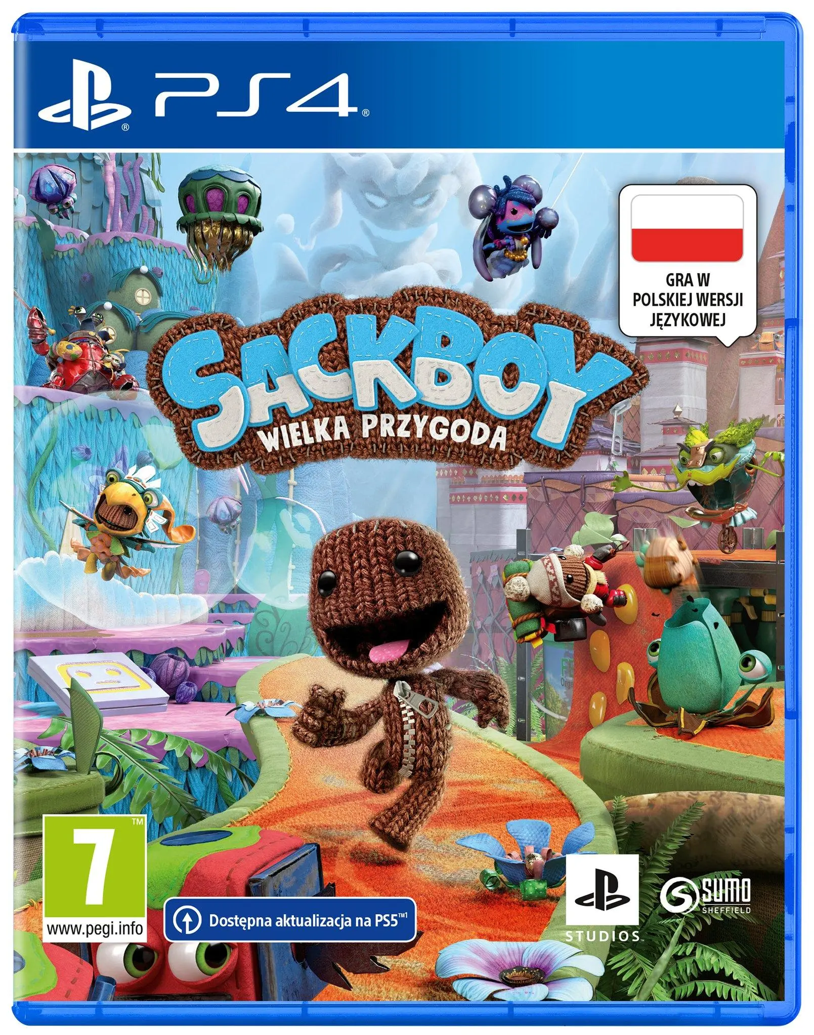 Sackboy: Wielka Przygoda Gra na PS4 (Kompatybilna z PS5)