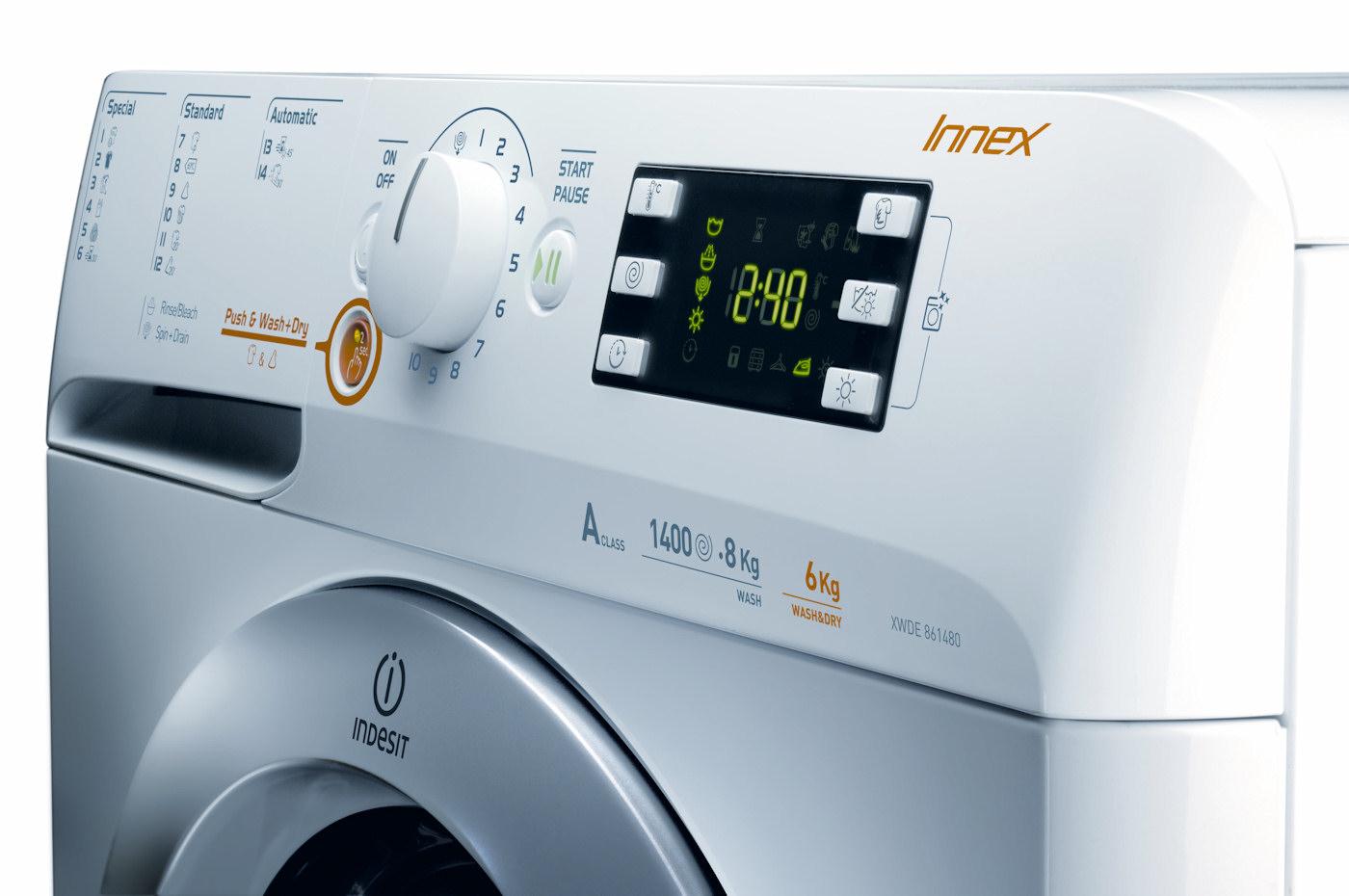 Pralko-suszarka Indesit Innex XWDE 861480X WSSS EU