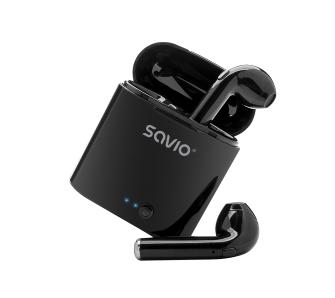 Słuchawki bezprzewodowe Savio TWS-02 - dokanałowe - Bluetooth 5.0