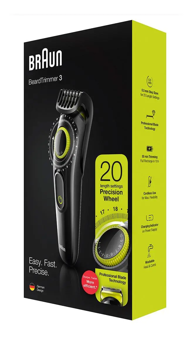 Trymer Braun BT3221 50min