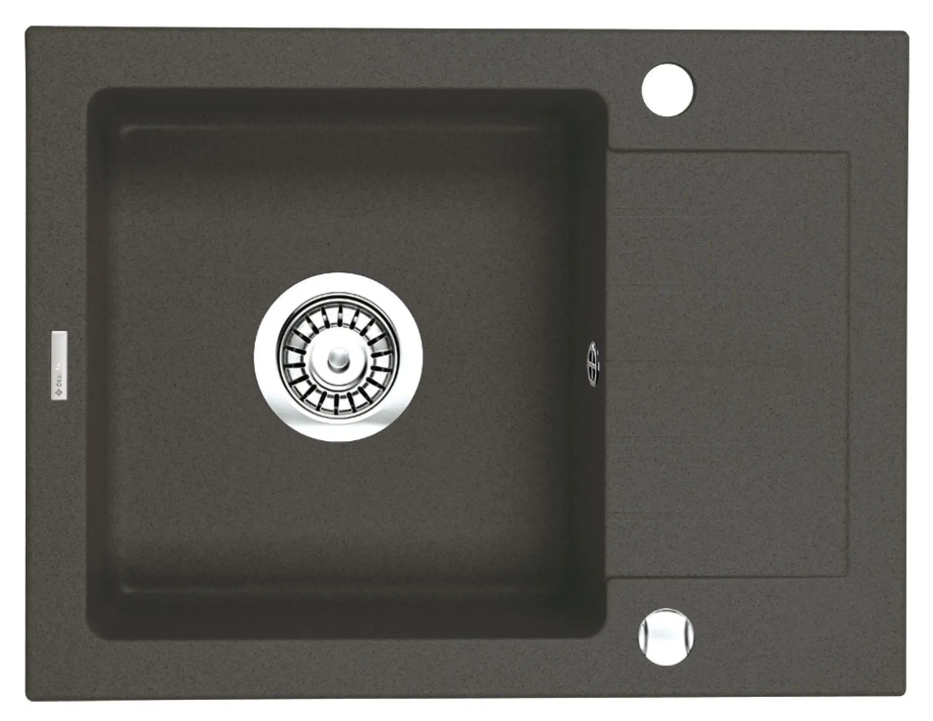 Zlewozmywak Deante Zorba ZQZ T11A Granitowy Antracyt