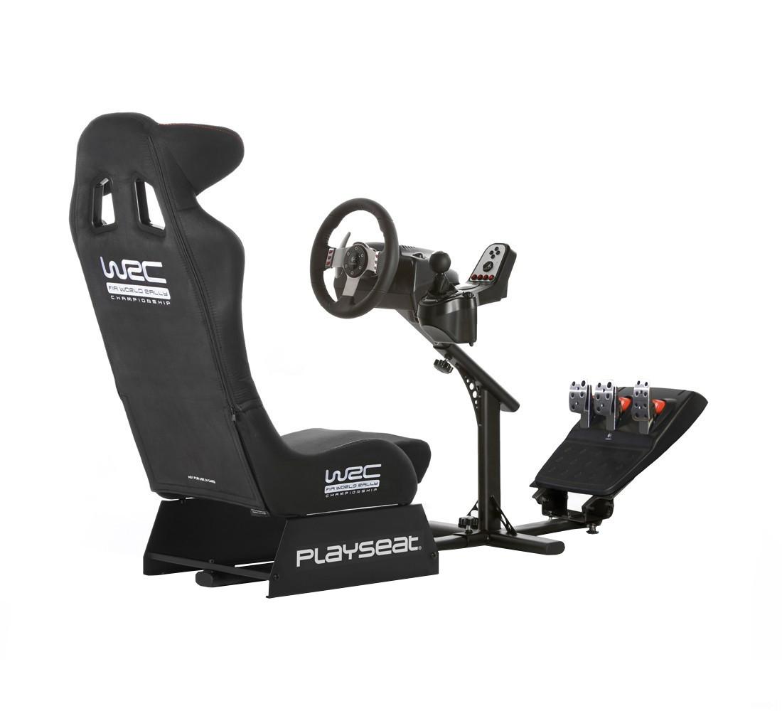 Fotel Playseat® WRC - wyścigowy - tkanina - do 122kg