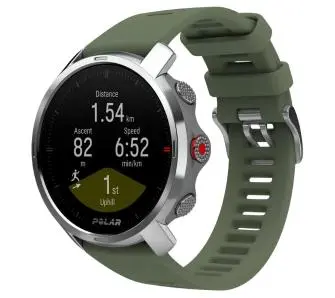 Zegarek sportowy Polar Grit X M/L 47mm GPS Zielony