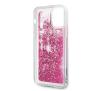 Etui Karl Lagerfeld Glitter Floatting Charms KLHCP12SROPI do iPhone 12 mini