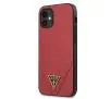 Etui Guess Saffiano Triangle Logo GUHCP12SVSATMLRE do iPhone 12 mini