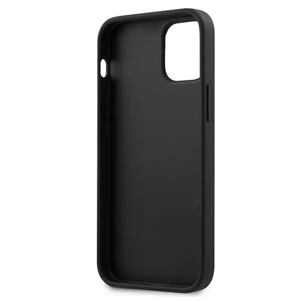 Etui Guess Saffiano Triangle Logo GUHCP12SVSATMLRE do iPhone 12 mini