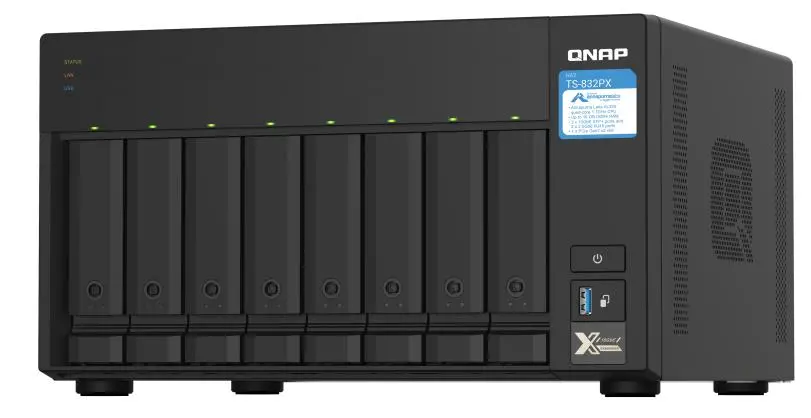 Serwer QNAP TS-832PX-4G Czarny