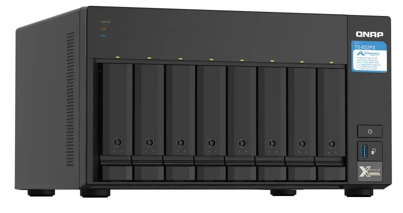 Serwer QNAP TS-832PX-4G Czarny
