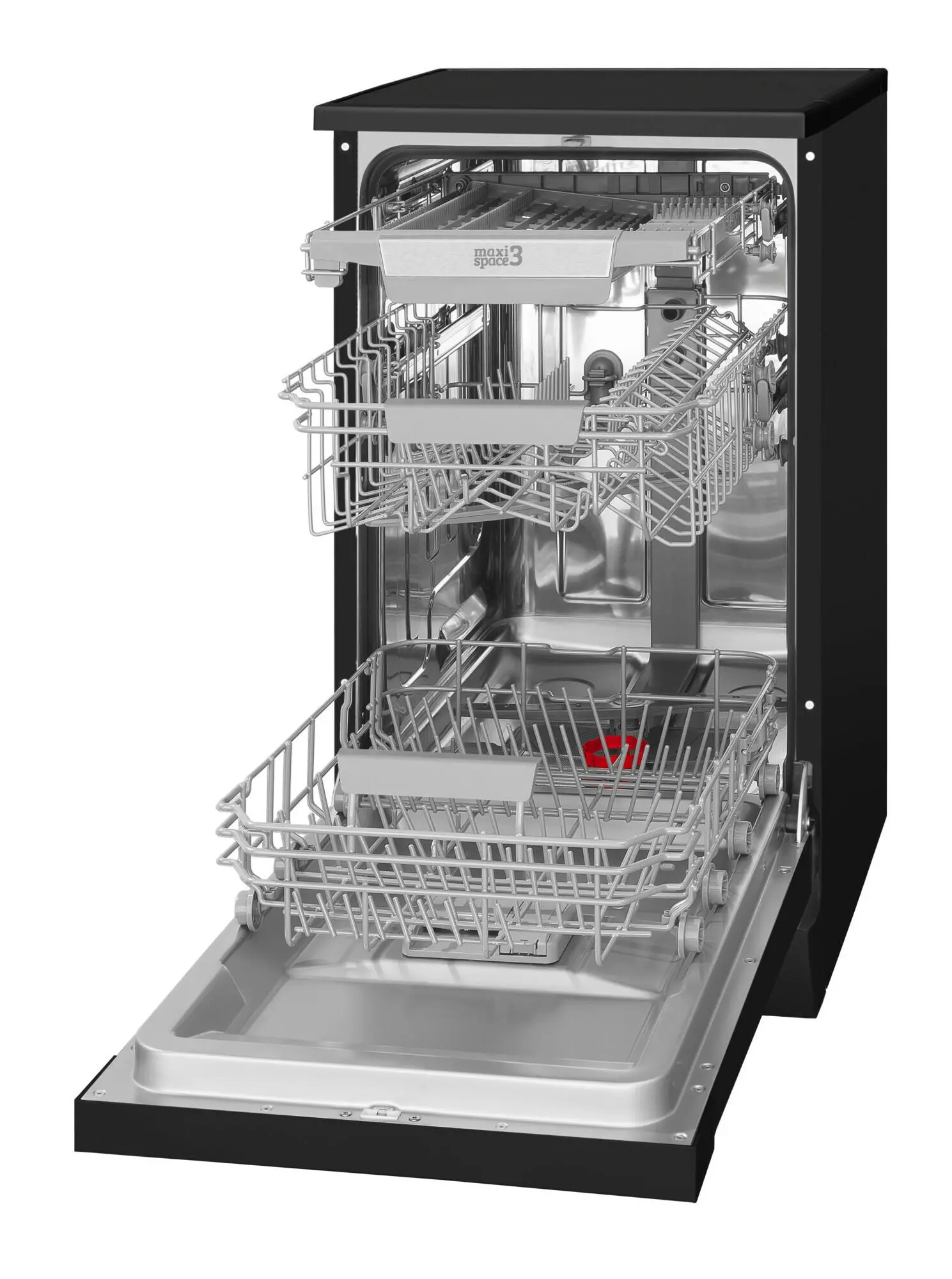 Zmywarka Amica DFM46C8EOiBD 44,8cm Automatyczne otwieranie drzwi Szuflada na sztućce