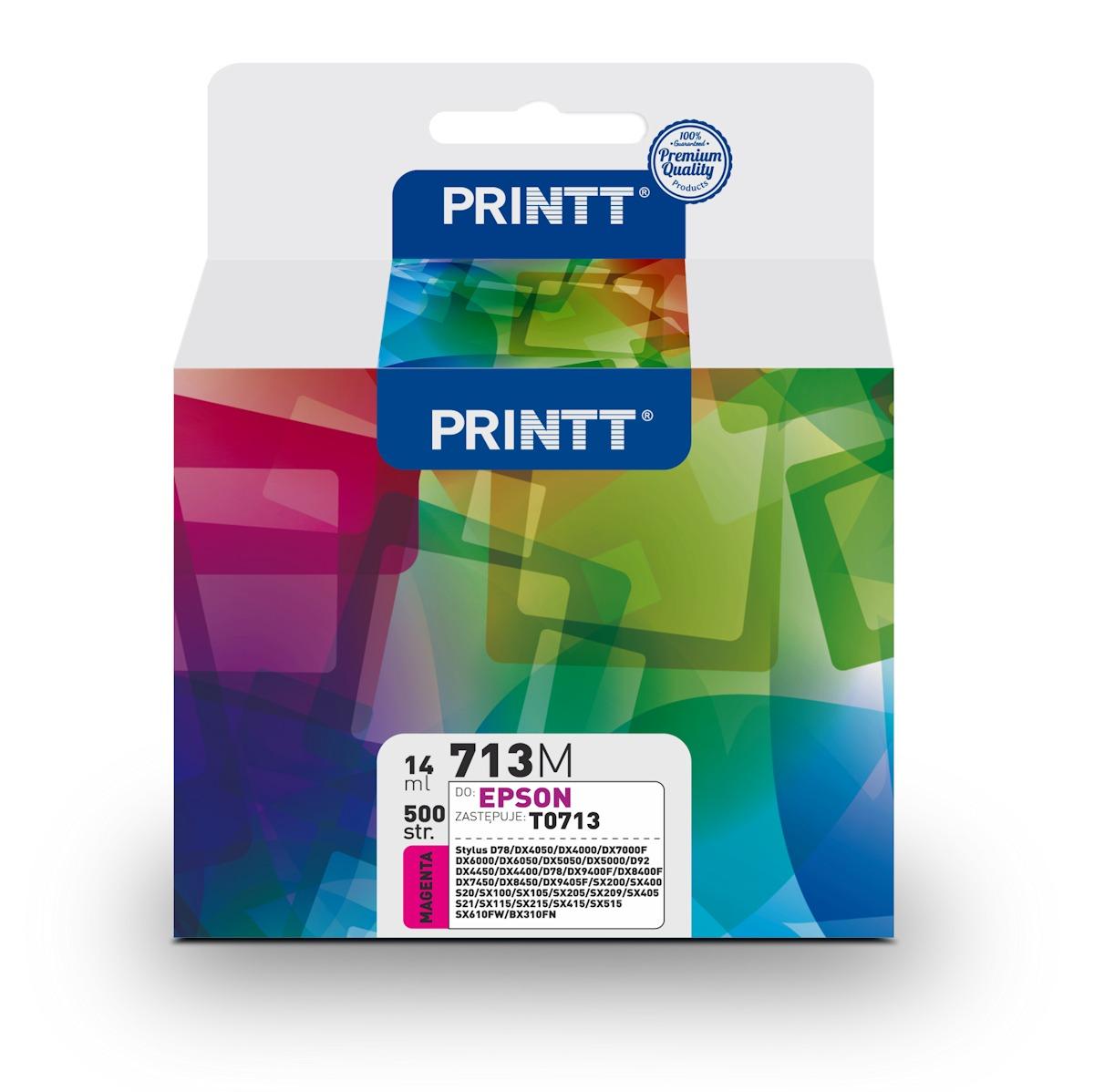 Tusz PRINTT NAE713M (zamiennik T0713)