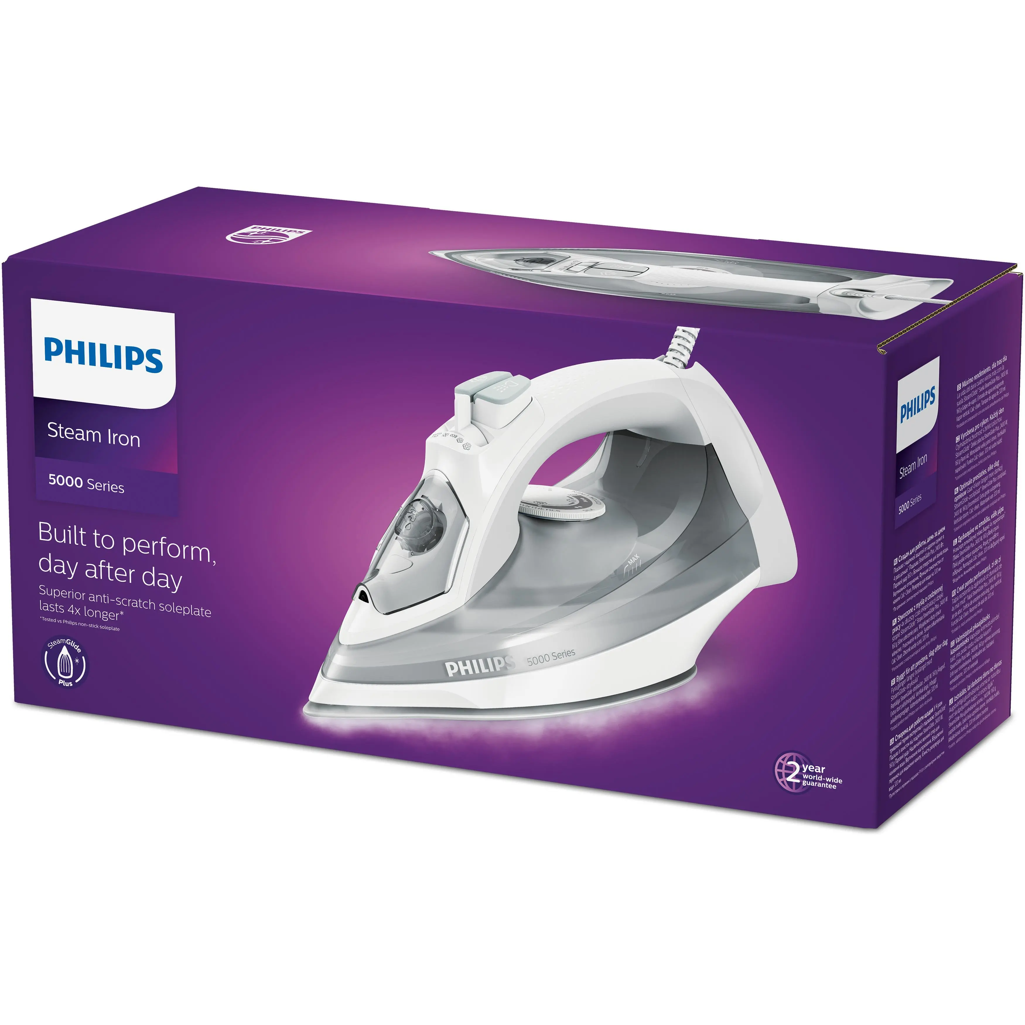 Żelazko Philips DST5010/10 SteamGlide PLUS 160g/min