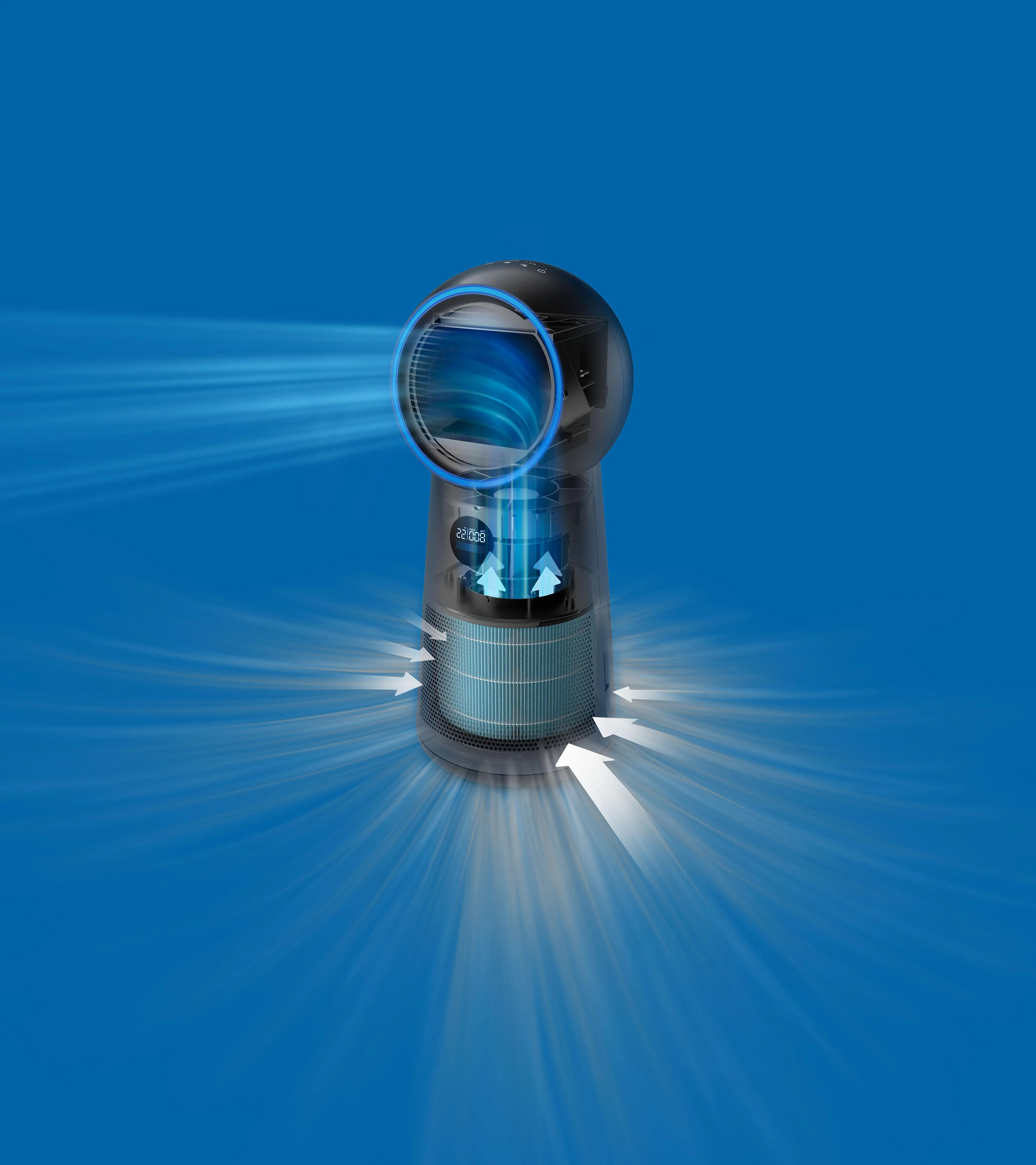 Oczyszczacz powietrza Philips AMF220/15 3w1 Pure Breeze&Hot