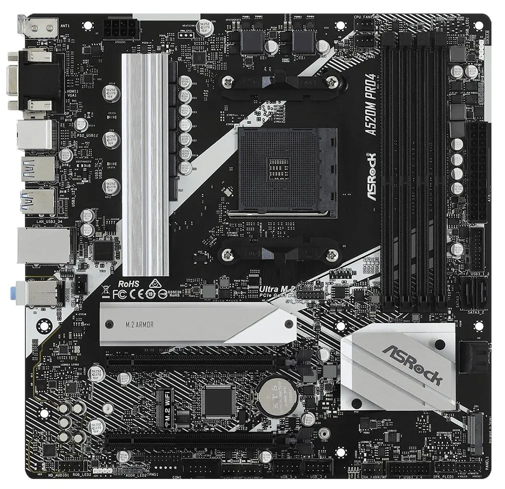 Płyta główna ASrock A520M Pro4