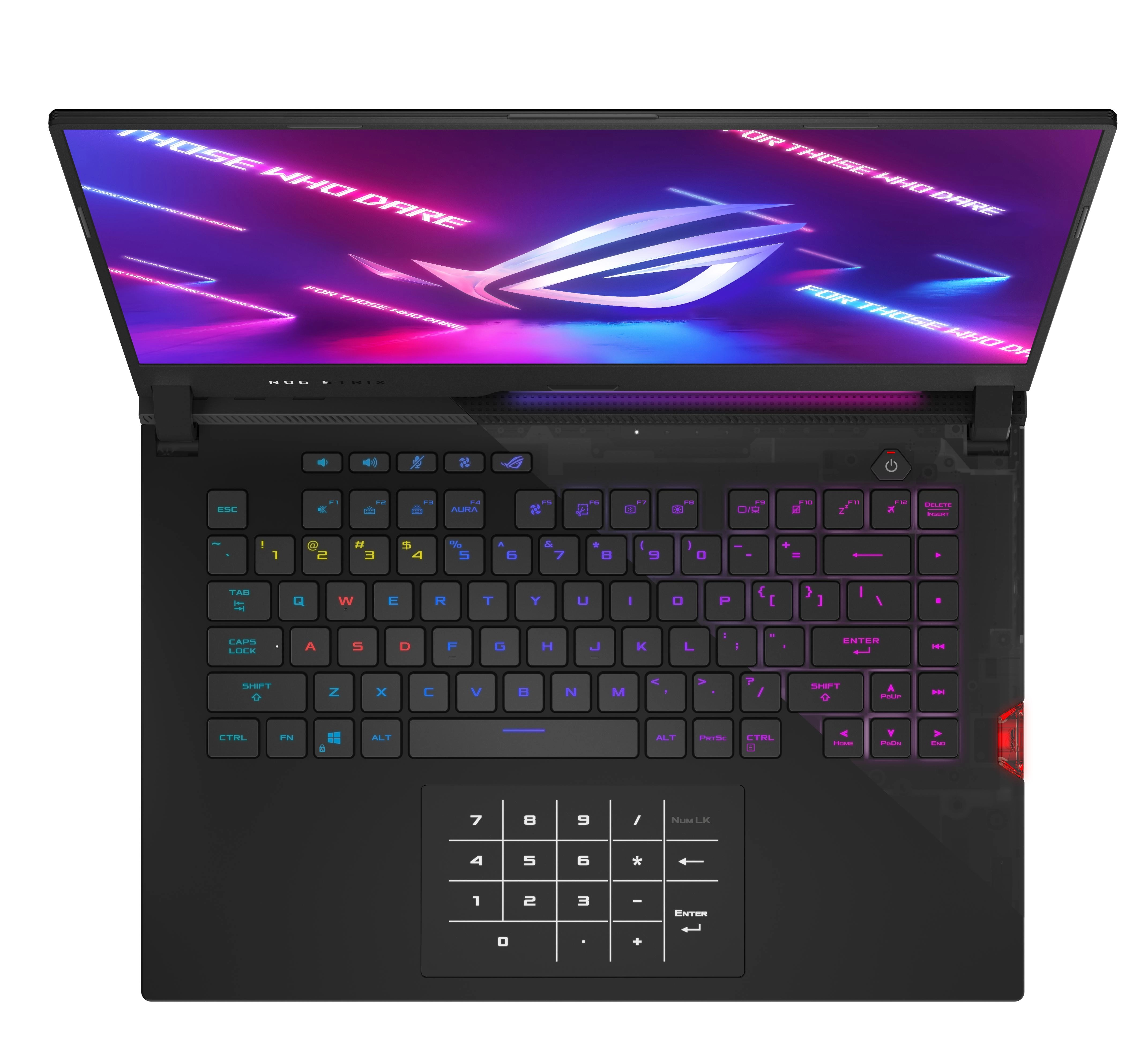 Laptop ASUS ROG Strix SCAR 15 G533QS-HQ066T 15,6" 165Hz AMD Ryzen 9 5900HX 32GB RAM  1TB Dysk SSD  RTX3080 Grafika Win10