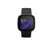 Smartwatch Fitbit by Google sense (czarny) + Aria Air