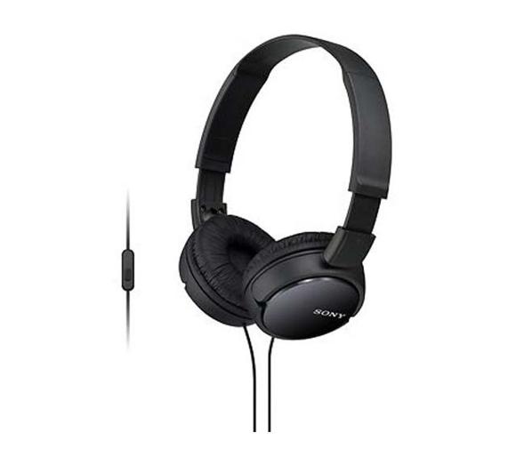 słuchawki przewodowe Sony MDR-ZX110AP (czarny)