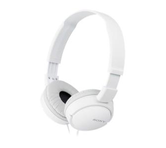 Słuchawki przewodowe Sony MDR-ZX110 - nauszne - biały