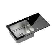 Quadron ST3577SC1BS HUGH 111 Stalowy Czarny/Stalowy