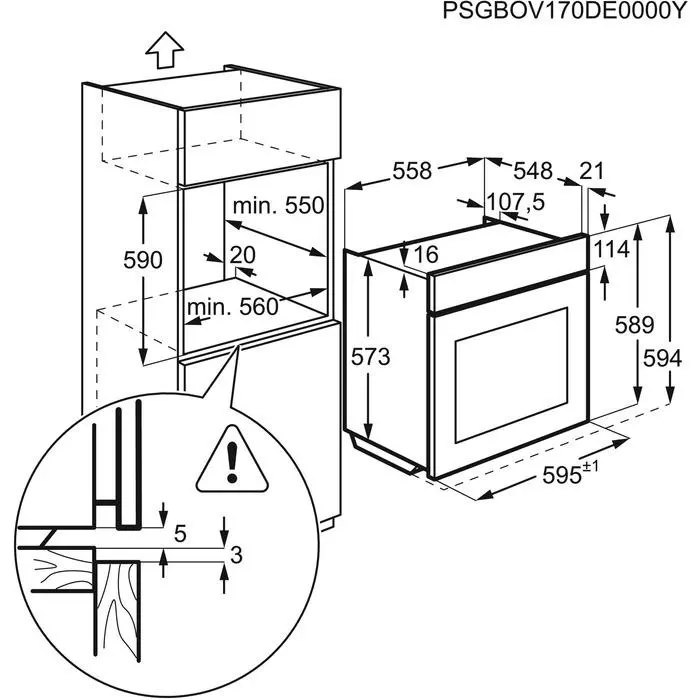 Piekarnik elektryczny parowy Electrolux 600 SteamBake EOD6P77WZ Termoobieg Termosonda Zdalne sterowanie Czarny