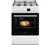 Kuchnia gazowo-elektryczna Electrolux LKK640201W Termoobieg