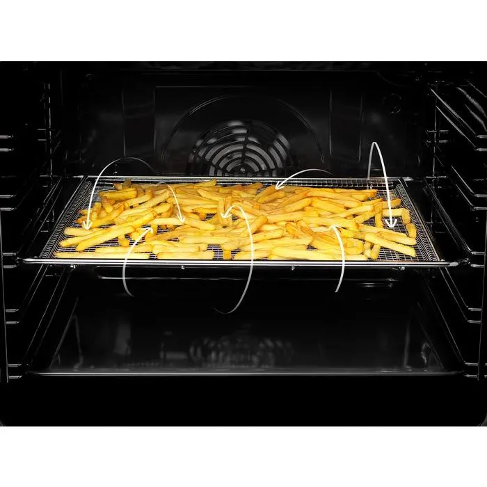 Kuchnia elektryczna Electrolux 600 LKI564201X Piekarnik parowy Termoobieg