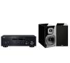 Zestaw stereo Yamaha MusicCast R-N303D (czarny), Diva 252 (czarny połysk)